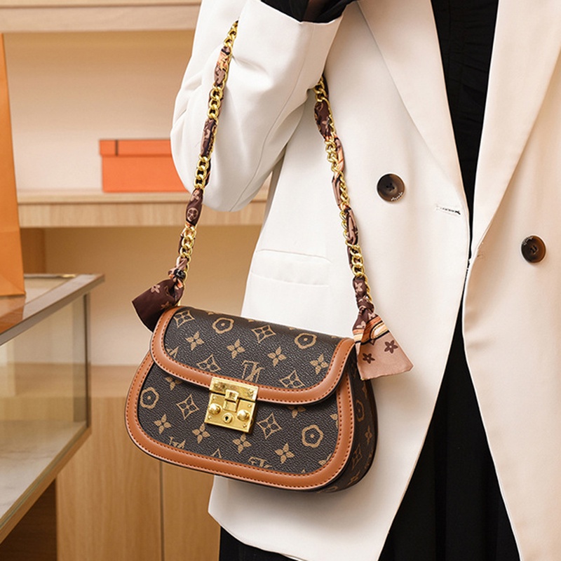 Túi Xách Đeo Vai Kiểu Yên Ngựa Phong Cách retro Thời Trang Cao Cấp Dành Cho Nữ