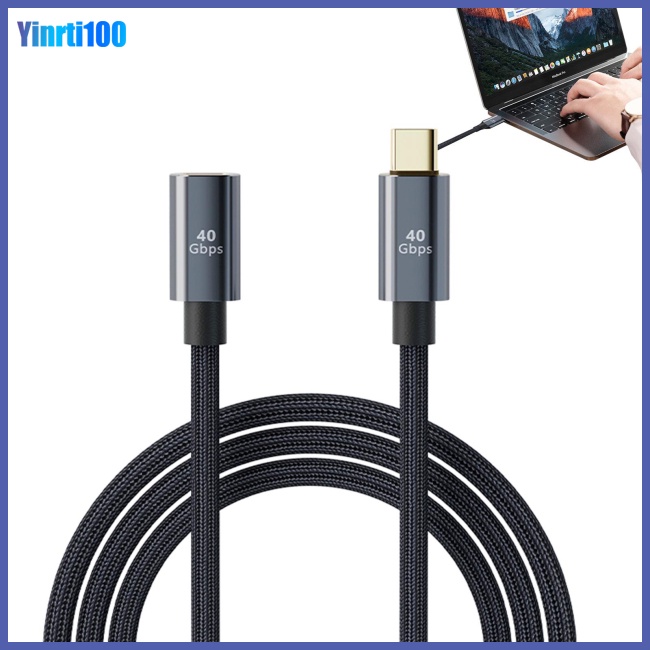 Dây Cáp Nối Dài Usb Type C Male-to-female Cho Màn Hình Máy Chiếu 40gbps