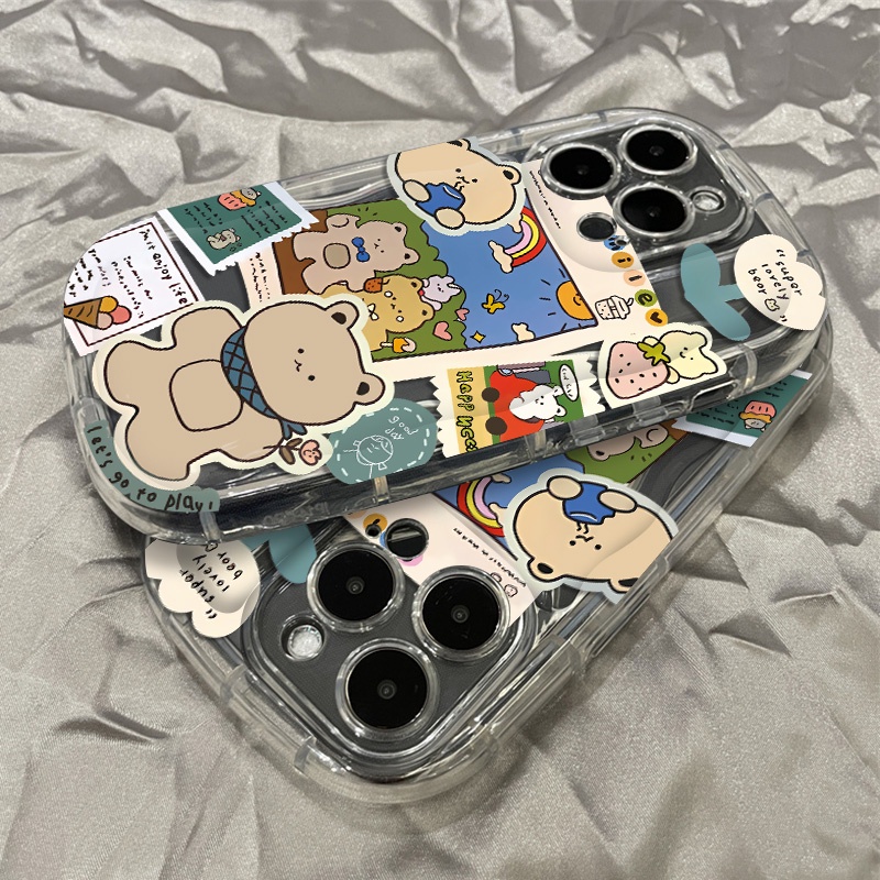 Ốp Điện Thoại Silicon TPU Mềm Trong Suốt Chống Sốc Cho IPhone 14 13 12 11 Pro Max 7 + 8 XS X XR Plus SE 2020