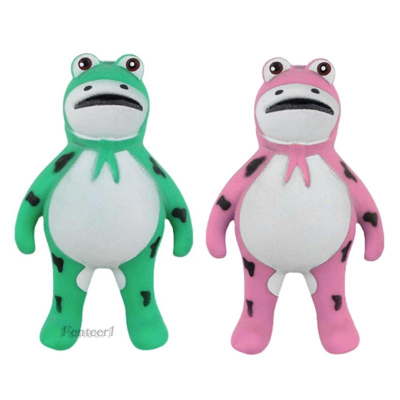 [Fenteer1] Đồ Chơi Bóp Mềm Không Vỡ Hình Chú Ếch Cho Tiệc Tùng