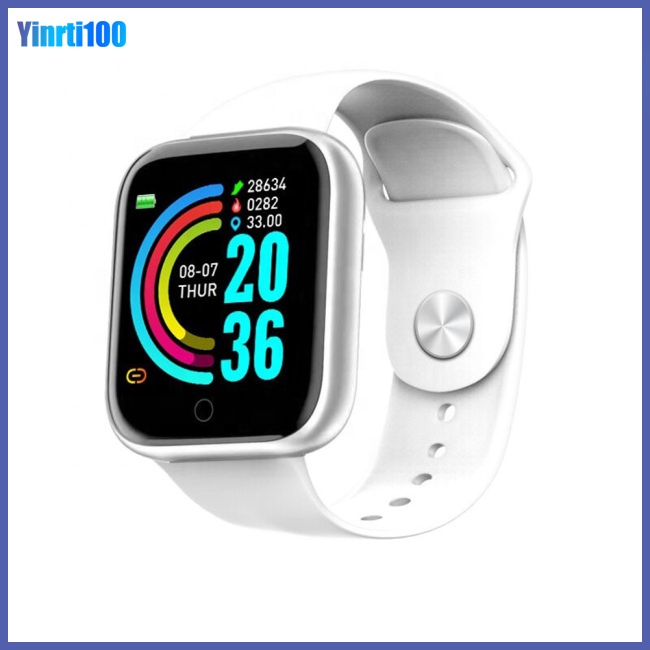 Đồng Hồ Thông Minh Yinrti Y68 Màn Hình 1.3-inch TFT Có Bluetooth Và Phụ Kiện