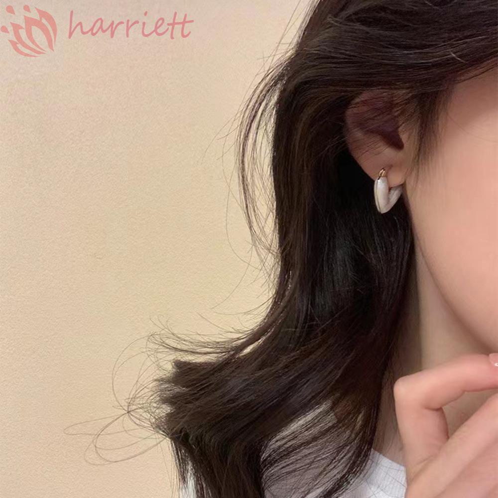 Khuyên Tai Hình Trái Tim Phong Cách Vintage Nhật Bản Độc Đáo