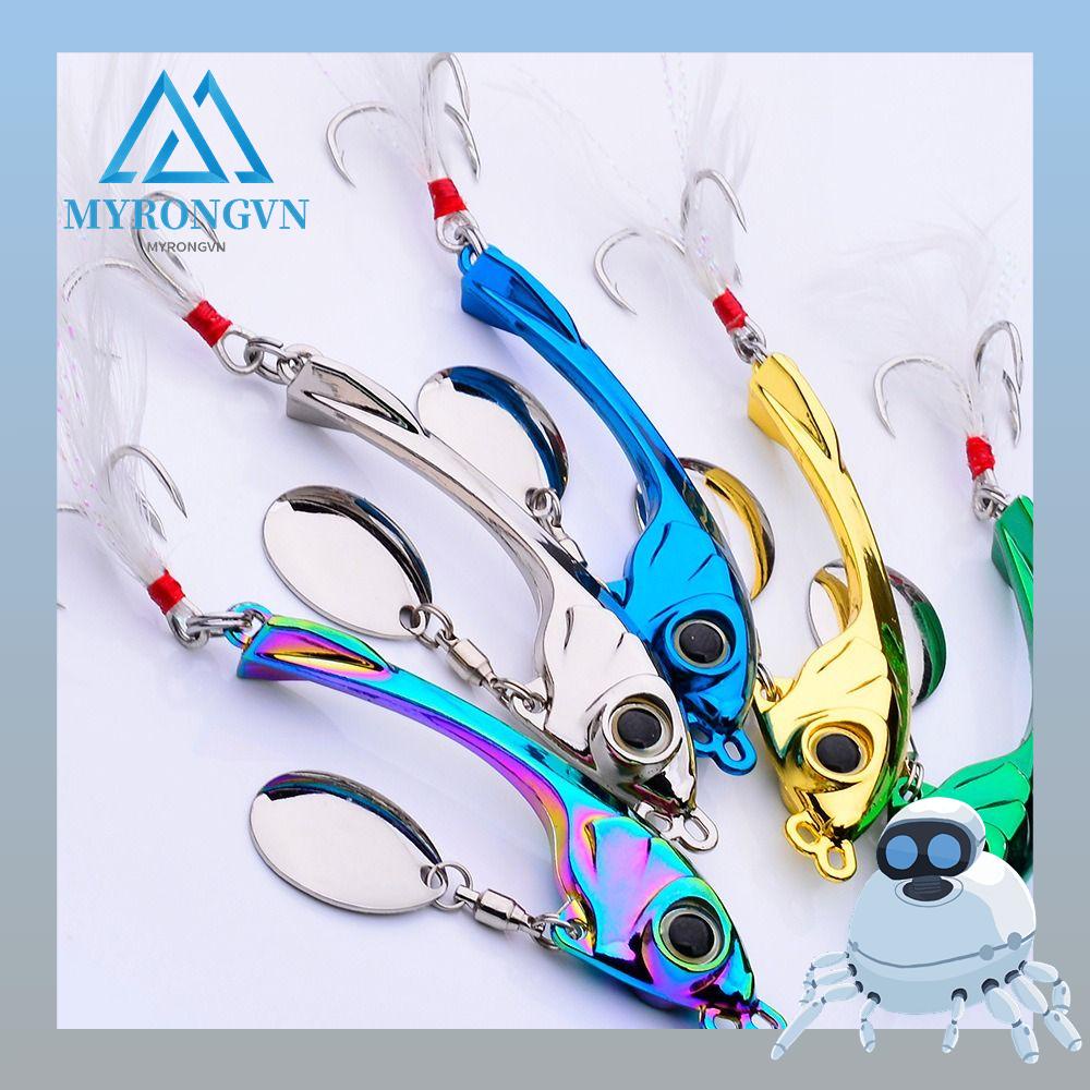 Bộ 2 Mồi Câu Cá Xoay Được Di Động Tiện Dụng