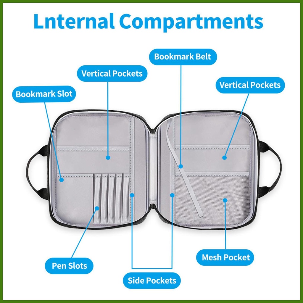 Vỏ Bọc Sách Kinh Thánh Cỡ Lớn Bảo Vệ Cho Nam