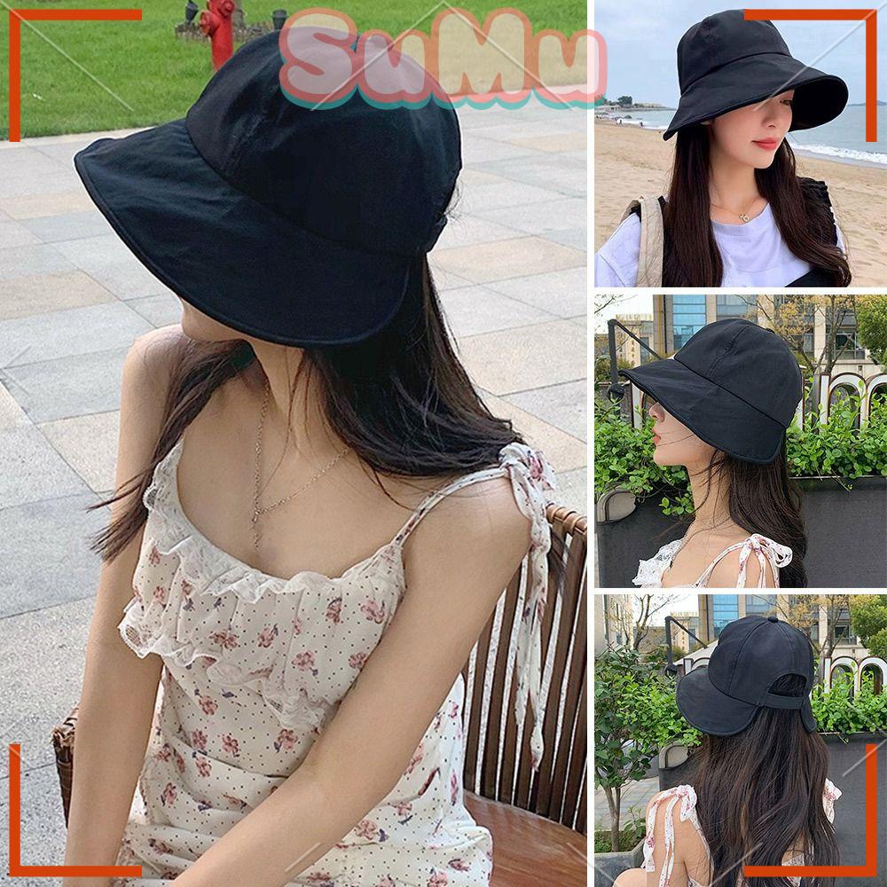 Mũ Tai Bèo Cotton Mềm Mại Chống Nắng Thời Trang Xuân Hè Cho Nữ