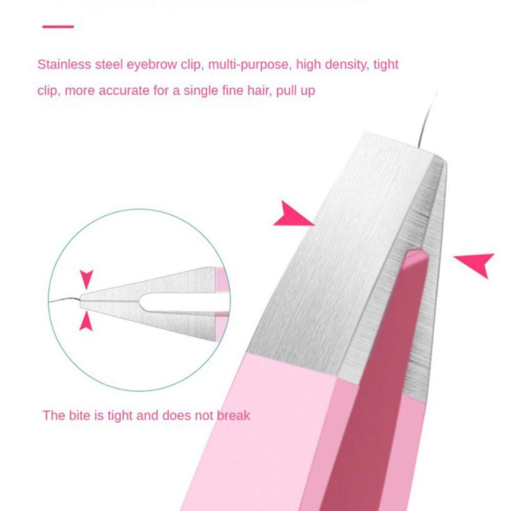 Dụng Cụ Kẹp Tỉa Lông Mày / Lông Mi Giả 3 Trong 1 Chuyên Dụng