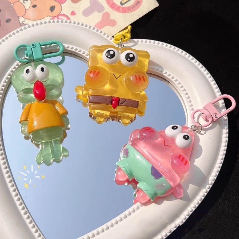 Móc Khóa Hình Bọt Biển QUENTIN Patrick Dễ Thương