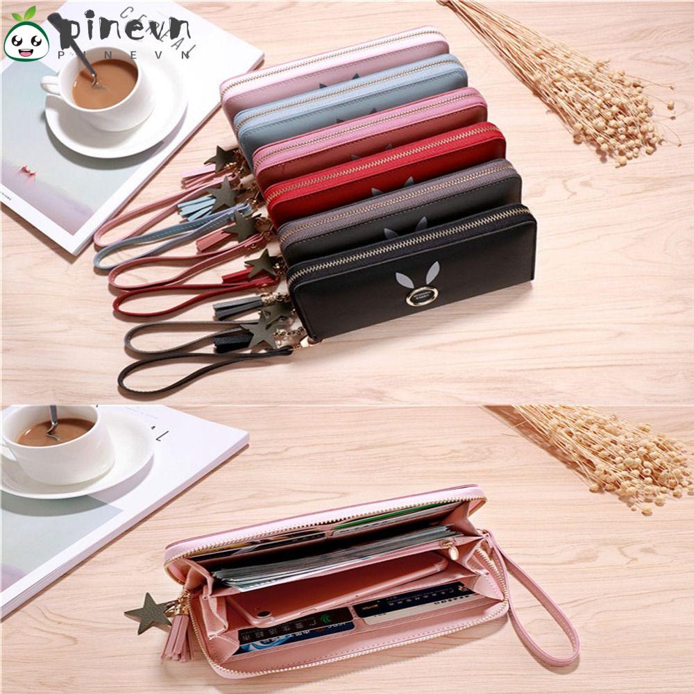 Ví Cầm Tay Có Khóa Kéo Đựng Tai Nghe Tiện Dụng