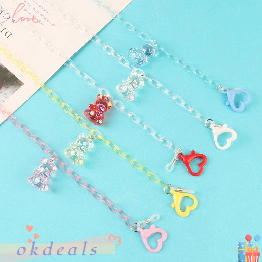 Dây Đeo Giữ Mắt Kính Chống Thất Lạc Bằng Acrylic Cho Trẻ Em