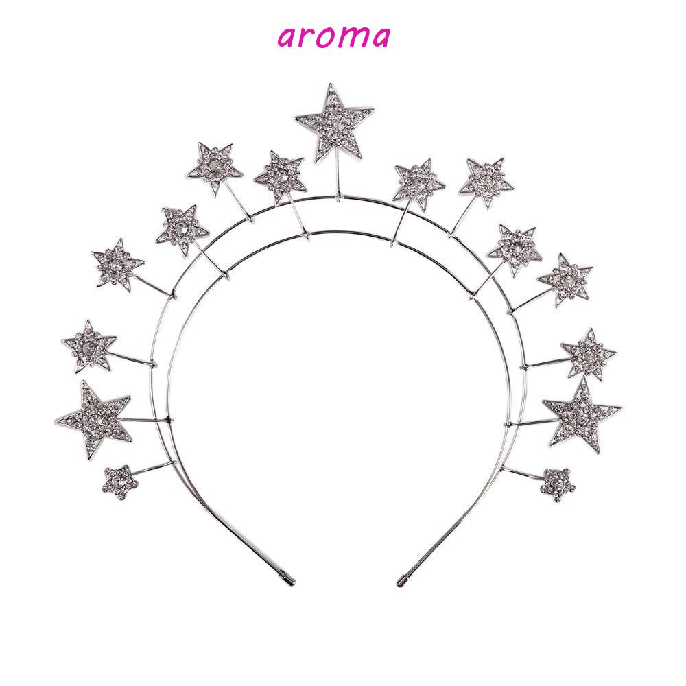 Vương Miện Cài Tóc Phong Cách Hàn Quốc Dễ Thương Thời Trang Cho Cô Dâu