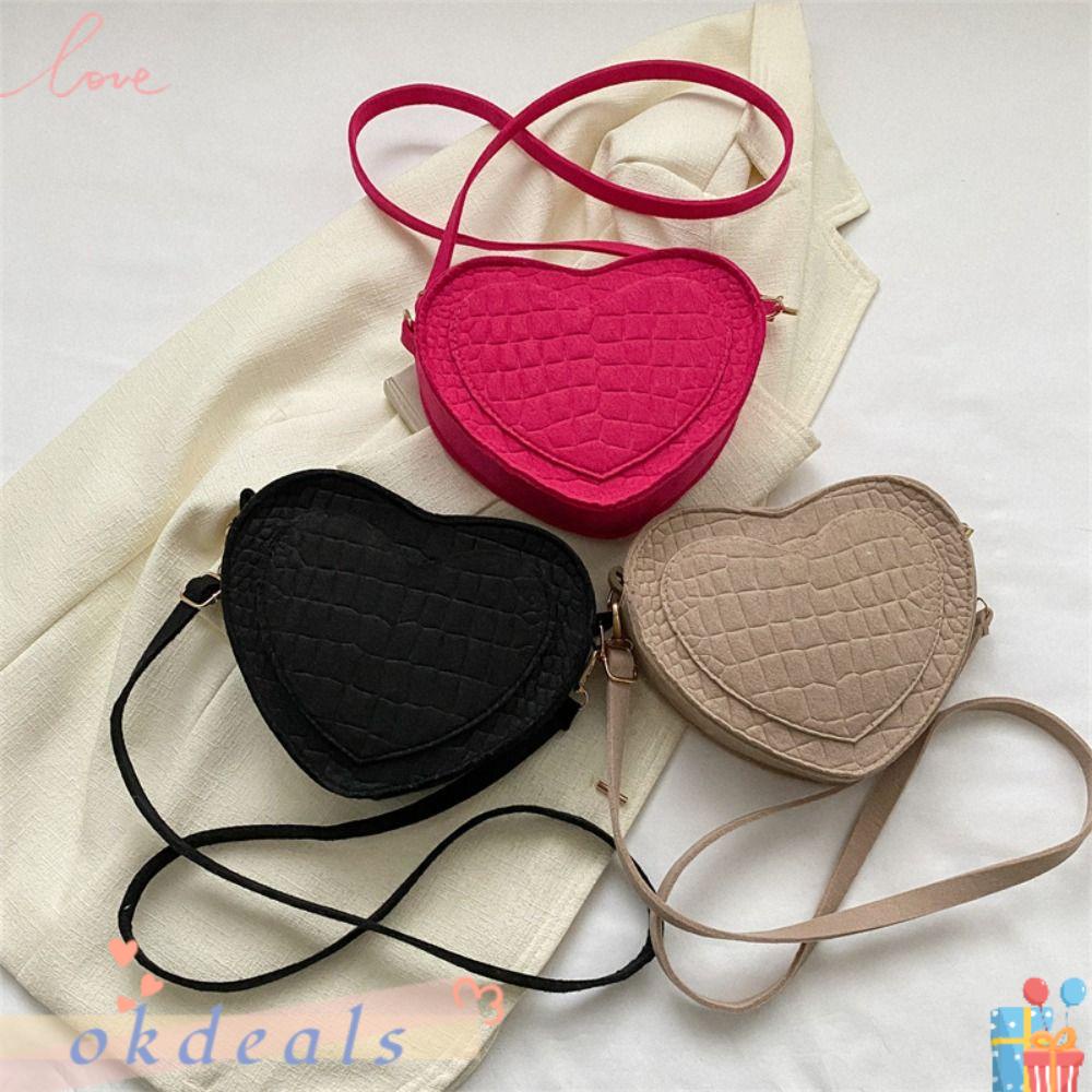 Túi Xách Thời Trang Bằng Vải Nỉ Màu Đen / Đỏ / Kaki Thiết Kế Niche Dành Cho Bạn Nữ