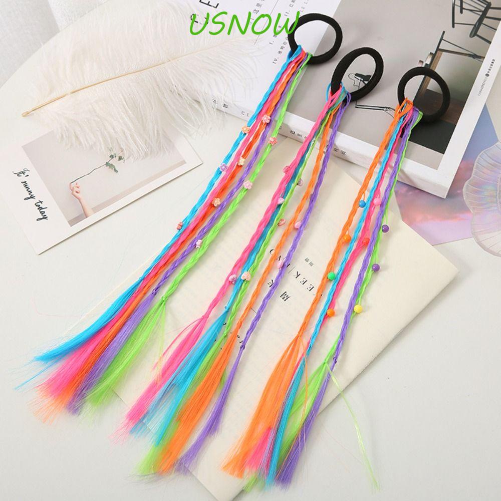 Bím Tóc Giả Bằng Sợi Tổng Hợp Chất Lượng Cao Cho Bé Gái