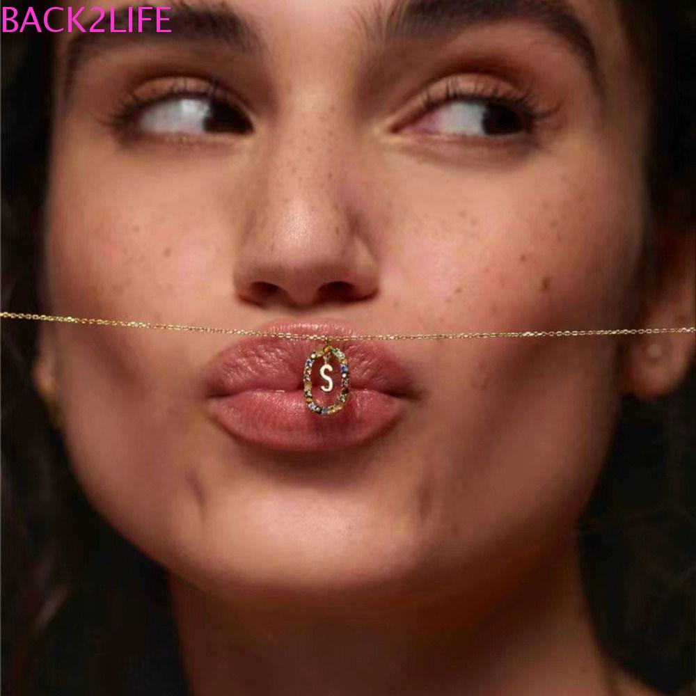 Vòng Cổ Choker Mặt 26 Chữ Cái Thanh Lịch Cho Nữ