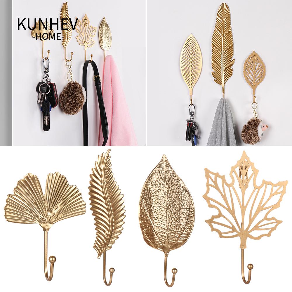 KUNHEV Móc Sắt Treo Khăn Gắn Tường Trang Trí Phong Cách Bắc Âu