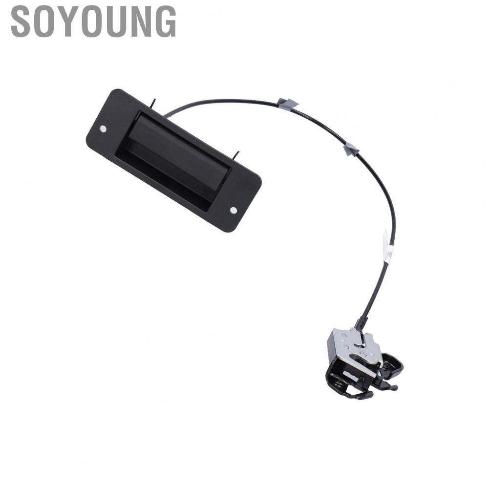 Soyoung Hinged Door Latch  Hinged Door Handle Easy To Install Durable AC2Z‑15264A01‑A  for Car