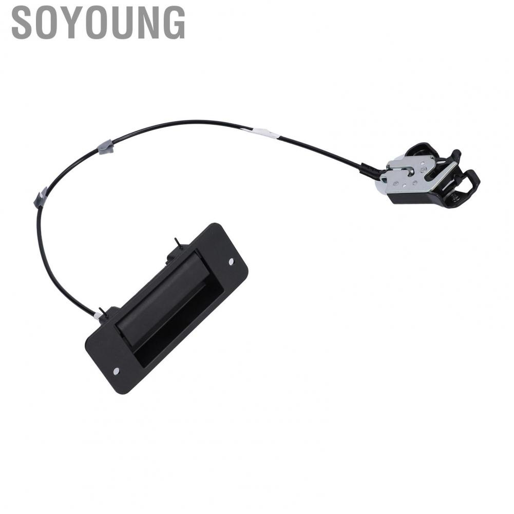 Soyoung Hinged Door Latch  Hinged Door Handle Easy To Install Durable AC2Z‑15264A01‑A  for Car
