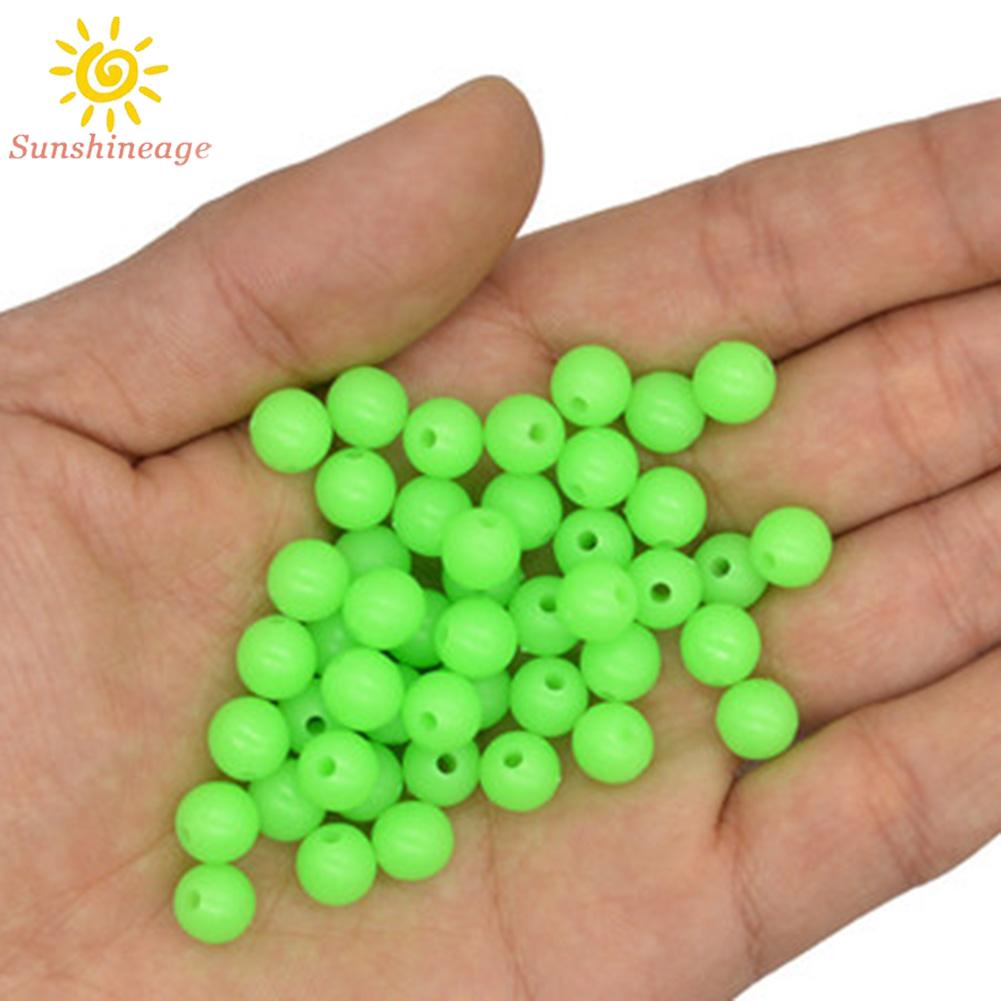 171 Hạt Phát Sáng Trong Bóng Tối Kích Thước 5-8mm Dùng Trong Câu Cá