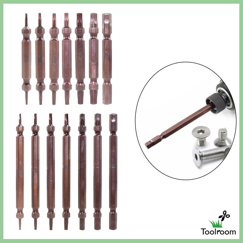 Bộ 7 Mũi Khoan Thép S2 Hai Đầu Chuyên Dụng