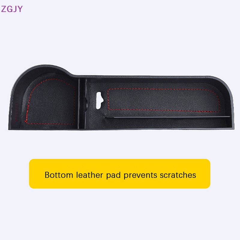 Hộp Da Đựng Cốc / Thẻ / Điện Thoại Chống Rò Rỉ Thông Dụng Gắn Khe Hở Ghế Ngồi Xe Hơi Mới