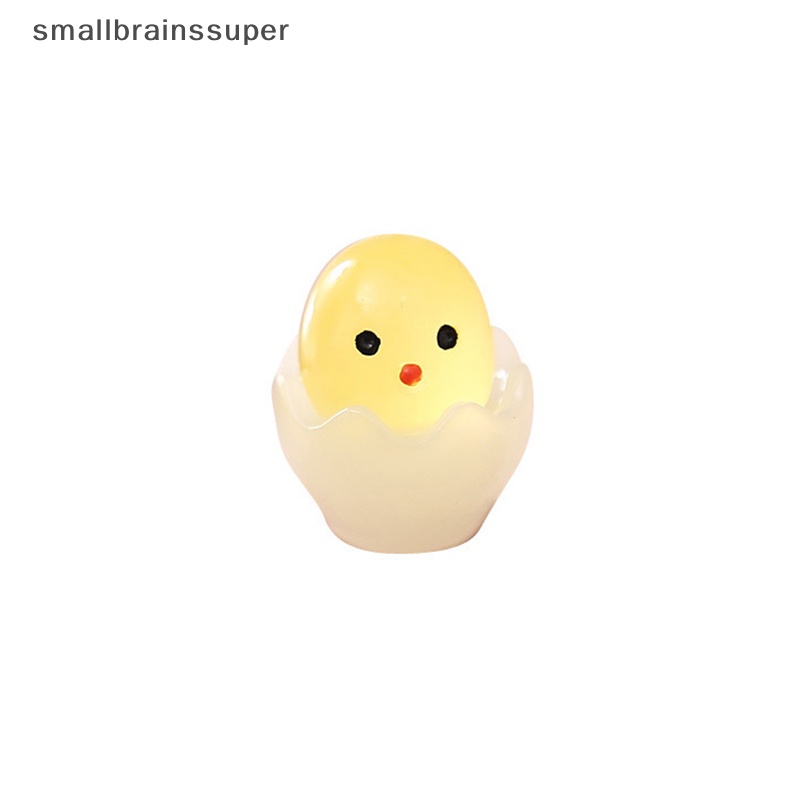 Bộ 2 Cây Kem Làm Móc Khóa / Điện Thoại Hình Gà Con Mini Bằng Gel Resin Diy