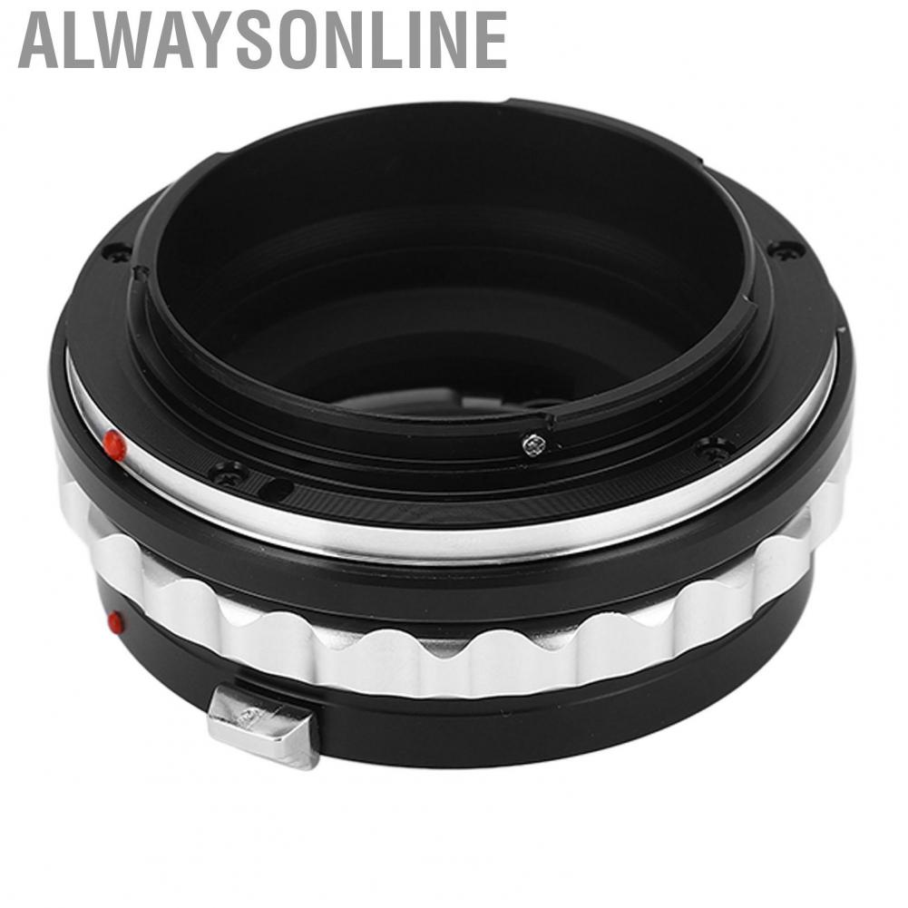 Alwaysonline Metal Lens Adapter  Full Manual Control Link Tightly Manual Focus Lens Mount Adapter  for G Lens