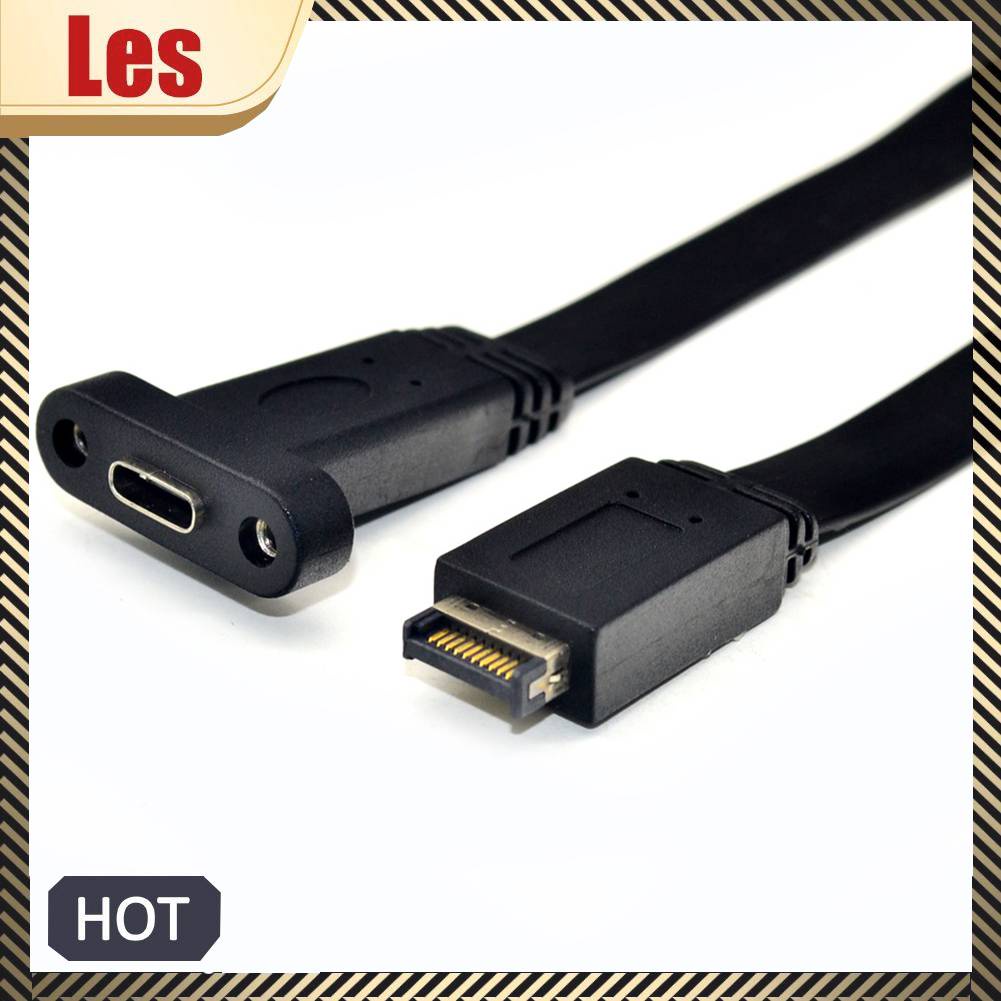 Dây Cáp Nối Dài Bảng Mạch Chủ Cổng USB 3.1 Loại E M Sang Cổng Type C