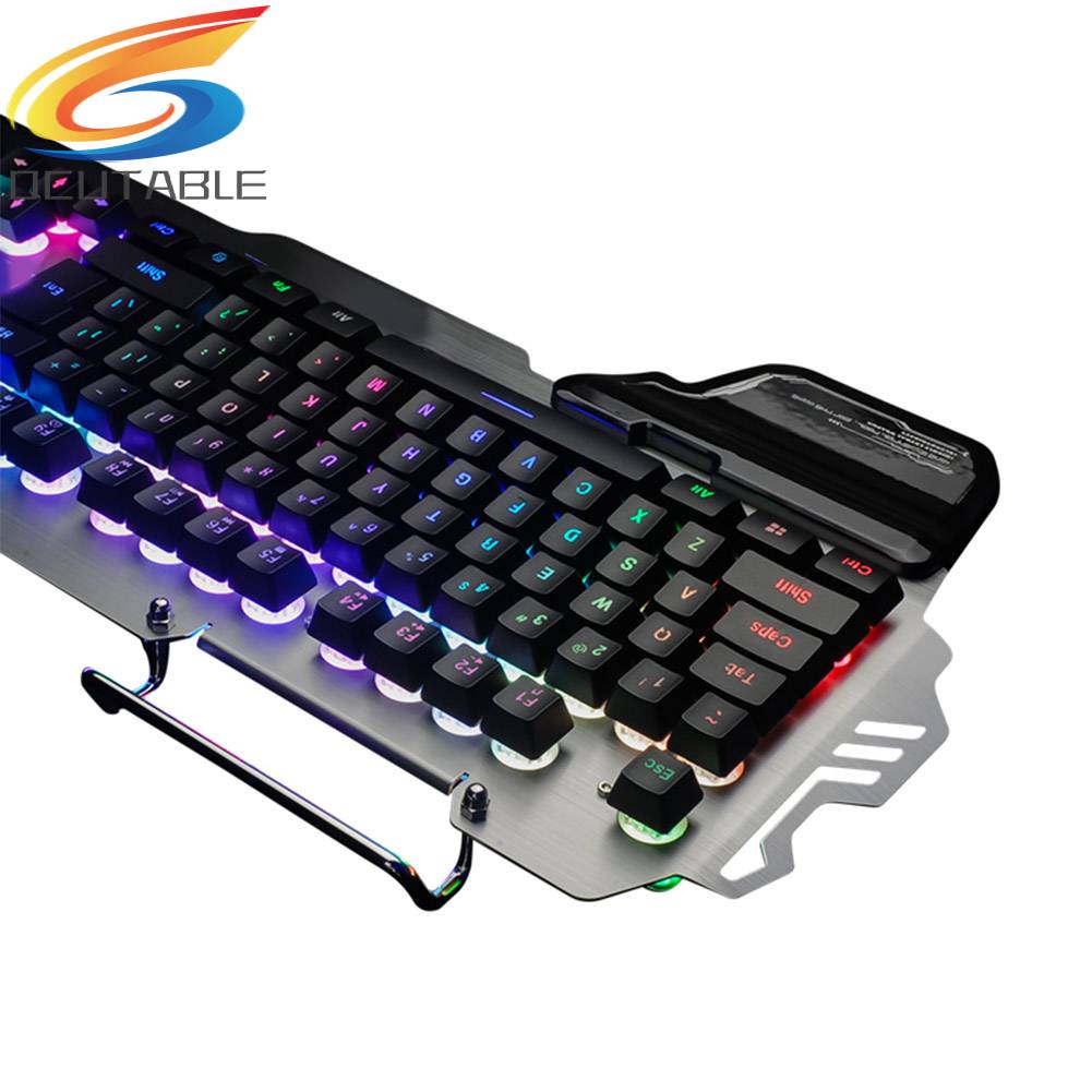 Bàn PhíM Gaming PK-900 Có Dây, 104 PhíM + Giá Đỡ ĐiệN ThoạI