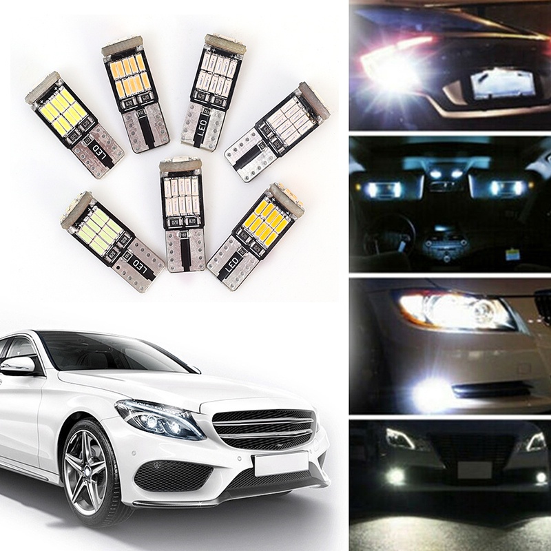 Bóng Đèn T10 26SMD Tiết Kiệm Điện Đa Năng Cho Xe Hơi