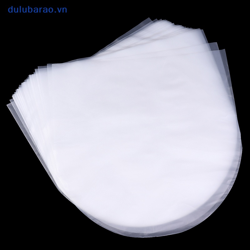 Dl 50pcs LP bảo vệ lưu trữ bên trong túi cho bàn xoay LP Vinyl hồ sơ CD Vinyl Ao