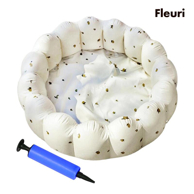 Hồ Bơi Bơm Hơi Mềm Mại Hình Cánh Hoa Cho Bé