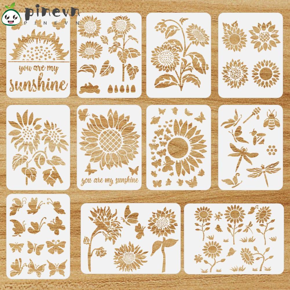 PINEVN Bộ Khuôn Cắt Hình In Nổi Dùng Trang Trí Album DIY
