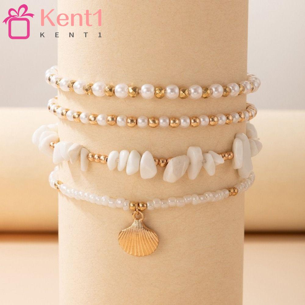 Lắc Chân Handmade Đính Đá Phong Cách Bohemian Thời Trang Dành Cho Nữ Kat1