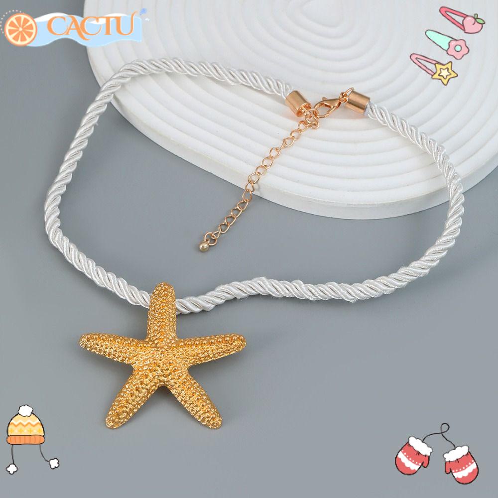 Bông Tai / Vòng cổ / Bông Tai Họa Tiết Sao Biển Thời Trang Mùa Hè 2023 Phong Cách Vintage Dành Cho Nữ