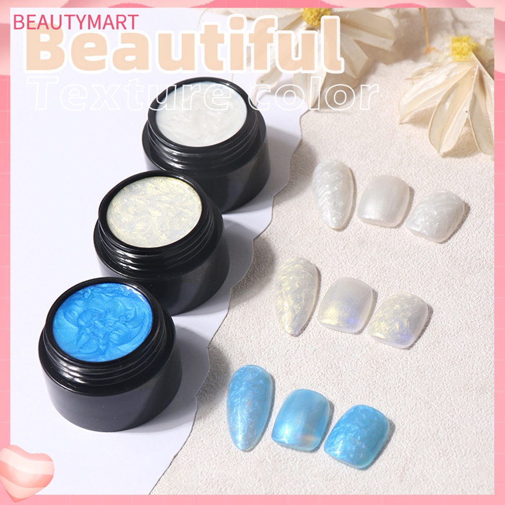 Sơn Móng Tay 10g Sắc Tố Cao Không Gây Kích Ứng Vỏ Sò Lấp Lánh Dành Cho Nữ