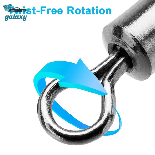 Galaxy 500 Khoen Ma Ní Câu Cá 5 Kích Cỡ Bằng Thép Không Gỉ