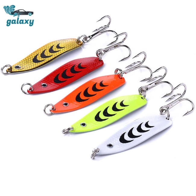 Galaxy Set 5 Mồi Câu Cá Giả 5cm / 6.8g Nhiều Màu Sắc