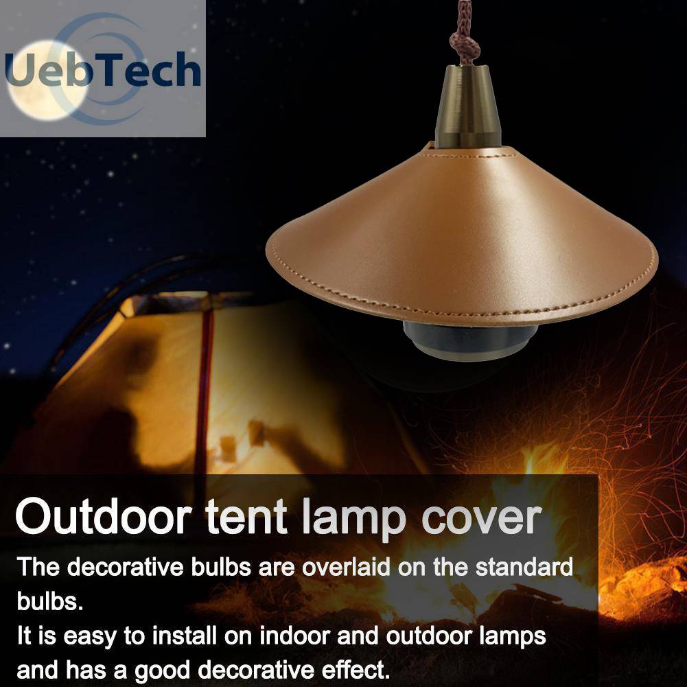 Chụp Đèn Bằng Da PU Dùng Trang Trí Phong Cách Vintage