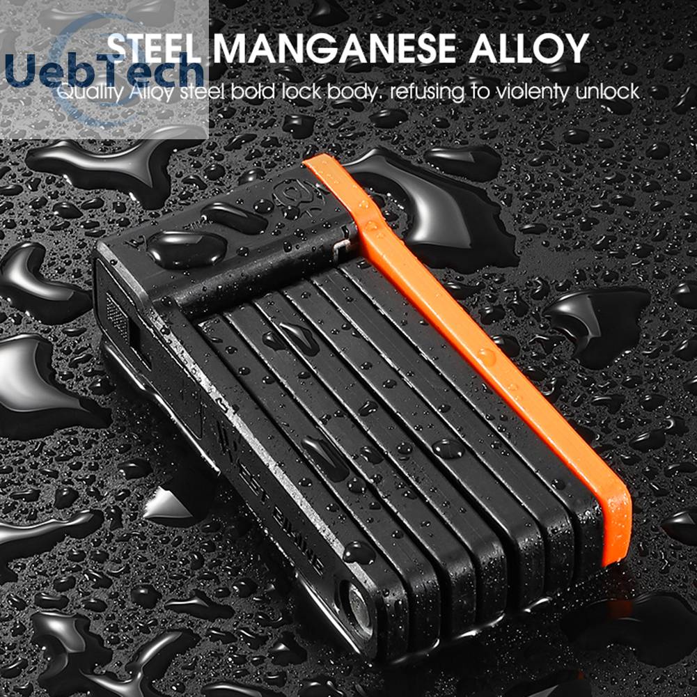 Dây Xích Khóa Xe Đạp MTB Có Thể Gập Lại Tiện Dụng