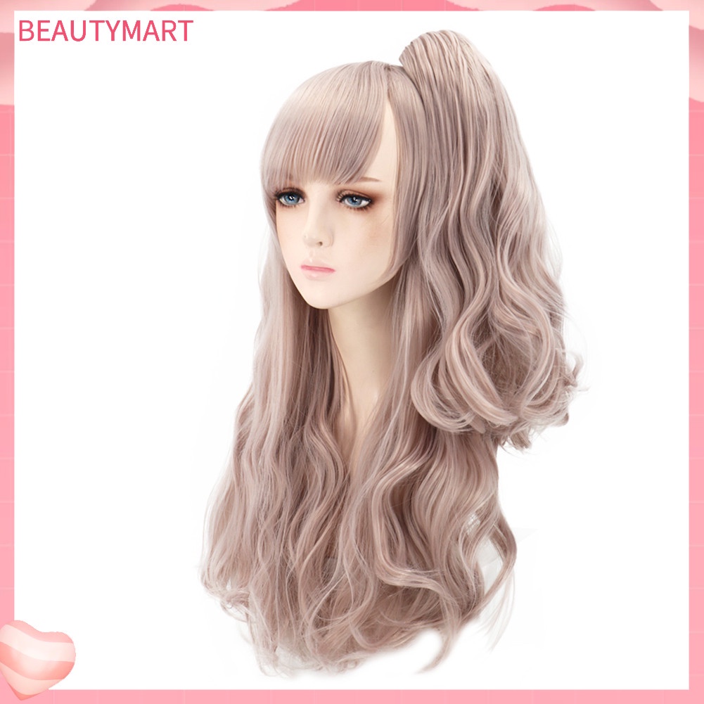 Bộ Tóc Giả Xoăn Dài Hóa Trang Nhân Vật Hoạt Hình Anime Cho Nữ