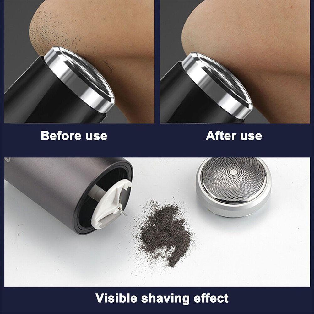 Máy Cạo Râu Chạy Điện Mini Chống Thấm Nước Có Thể Giặt Sạch Dành Cho Nam Giới