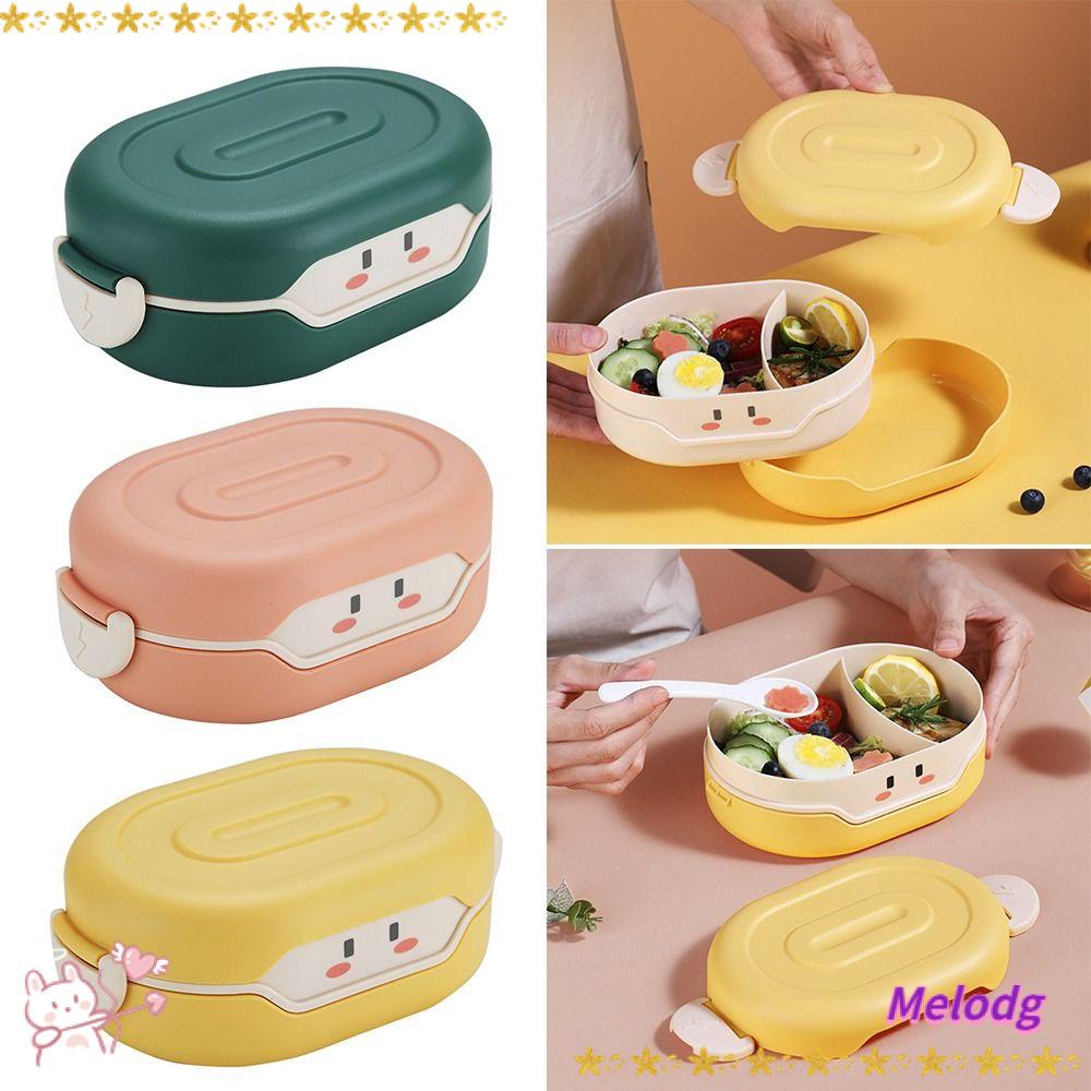 MELODG Hộp Đựng Cơm Trưa Chống Rò Rỉ Tiện Dụng Cho Học Sinh / Nhân Viên Văn Phòng