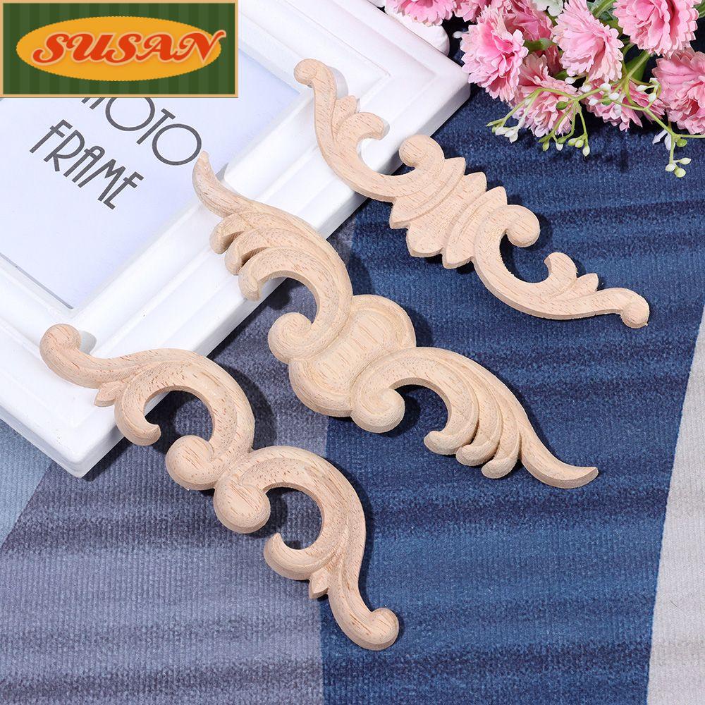 SUSANS Phụ Kiện Trang Trí Nội Thất Bằng Gỗ Chạm Khắc Hoa Văn Độc Đáo