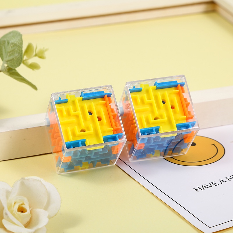 Khối Rubik 3d Mini Dạng Cuộn Thú Vị Hỗ Trợ Giáo Dục Sớm Cho Bé