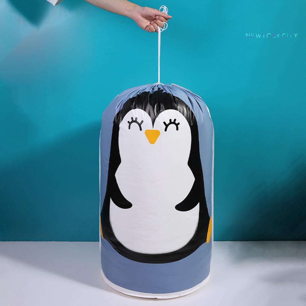 Túi Đựng Chăn Mền Cỡ Lớn Chống Thấm Nước Họa Tiết Hoạt Hình Dễ Thương