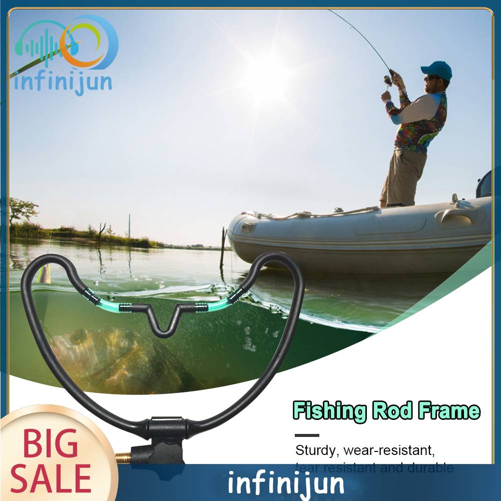 Giá Đỡ Cần Câu Cá Bằng Thép Carbon Có Thể Điều Chỉnh