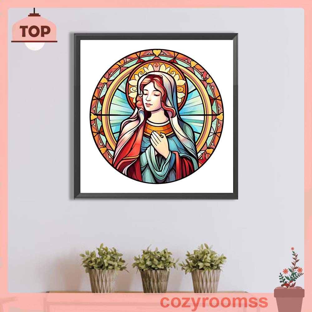 Tranh Đính Đá Kim Cương Toàn Bộ 5D DIY Hình Chúa Jesus