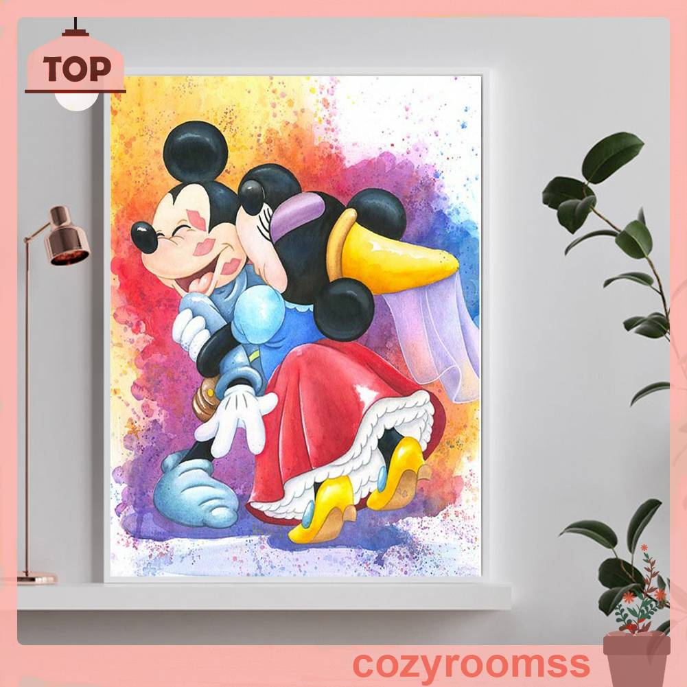 Bộ Tranh Đính Đá 5D Toàn Diện Họa Tiết Phong Cảnh Độc Đáo DIY Dùng Trang Trí Nhà Cửa