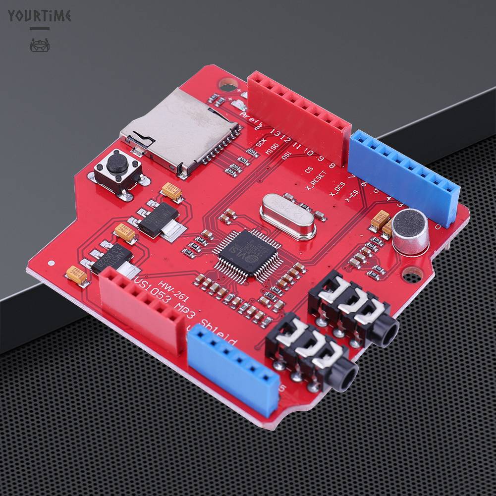 Bảng Mạch Mở Rộng VS1053 Có Chức Năng Ghi Âm MP3 Dành Cho ARDUINO MEGA