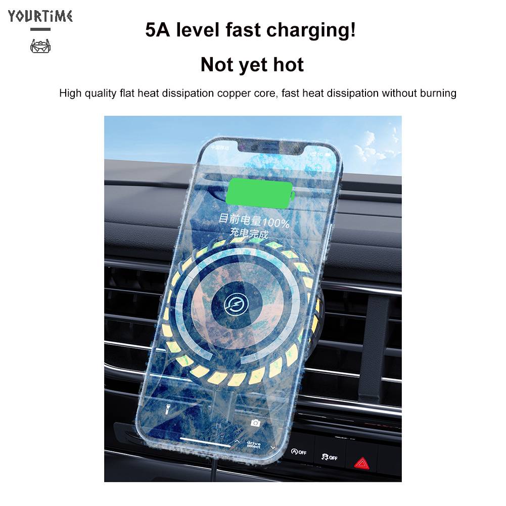 Giá Đỡ Đèn RGB 15W Cho Xe Hơi 14 13 12 Pro Max