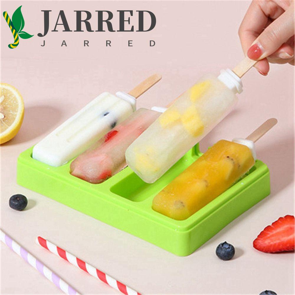 JARRED Khuôn Làm Kem 4 Ngăn Tiện Lợi